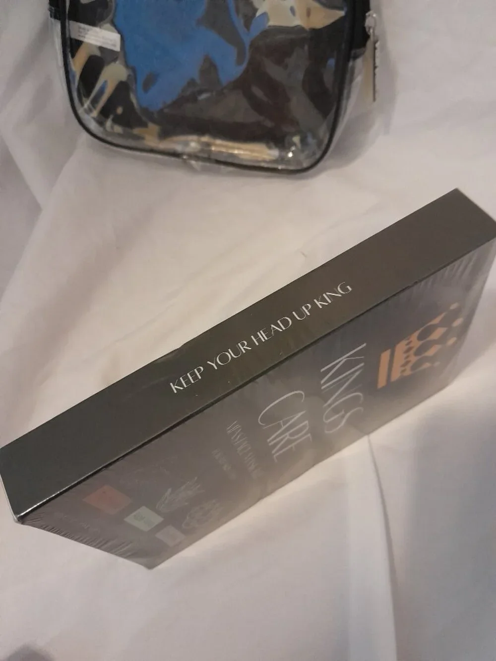 Kings Care Men's 6-Pc Face Mask Kit with Clear Travel Bag - New & Sealed Set - Picture 5 of 10